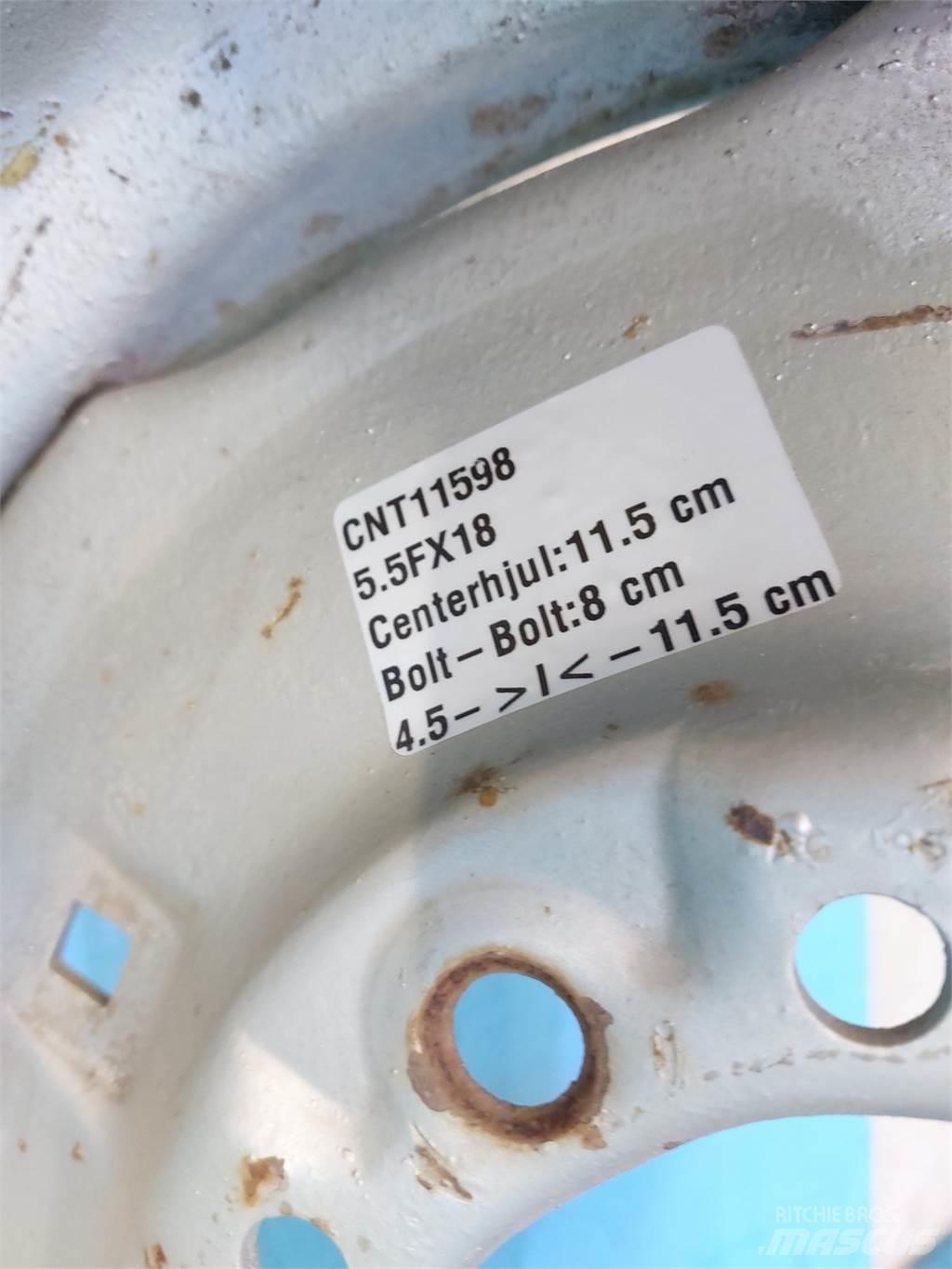  18 5.5FX18 Banden, wielen en velgen