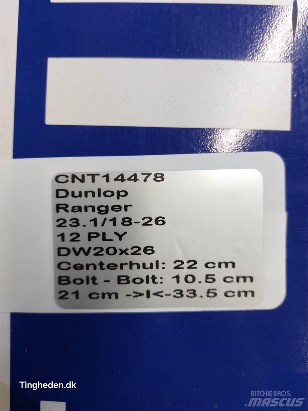  26 23.1/18-26 Banden, wielen en velgen