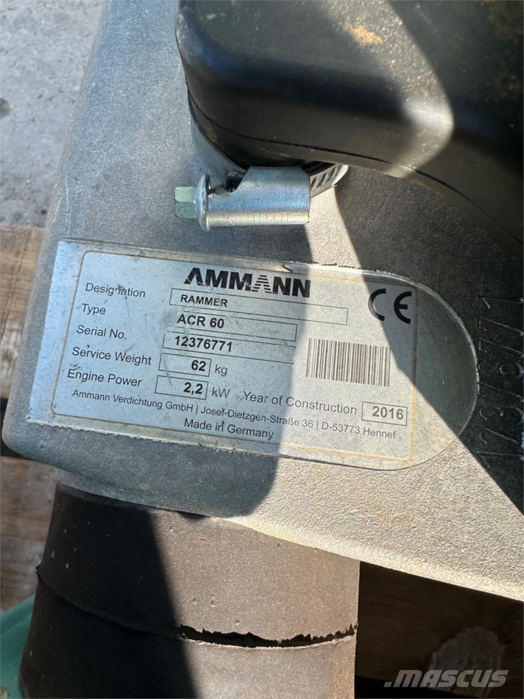 Ammann ACR60 Stampers