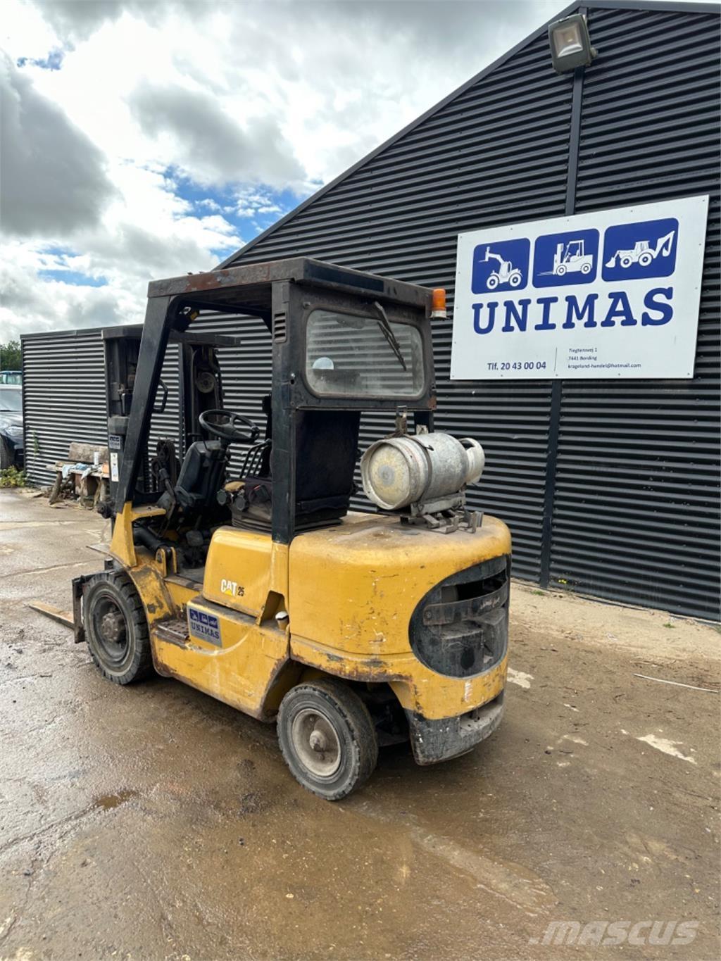 CAT GP25 LPG heftrucks