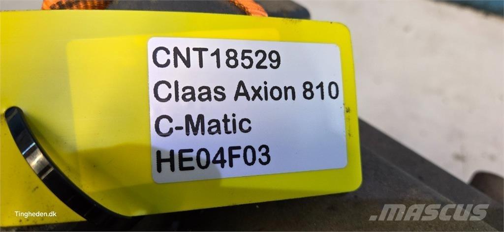 CLAAS Axion 810 Transmissie