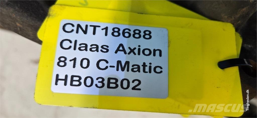 CLAAS Axion 810 Transmissie