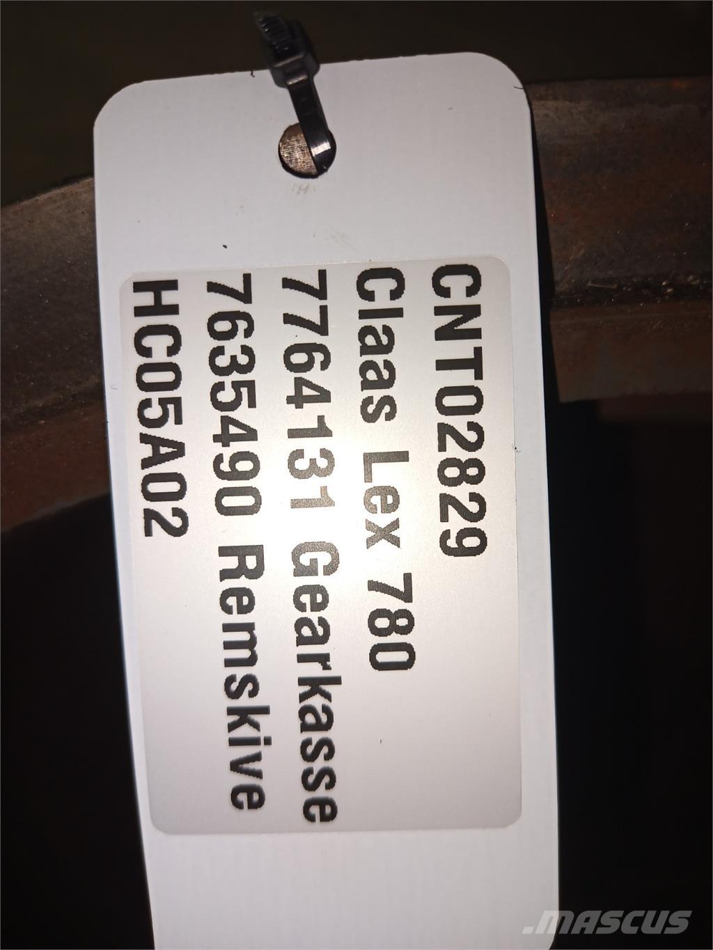 CLAAS Lexion 780 Accessoires voor maaidorsmachines