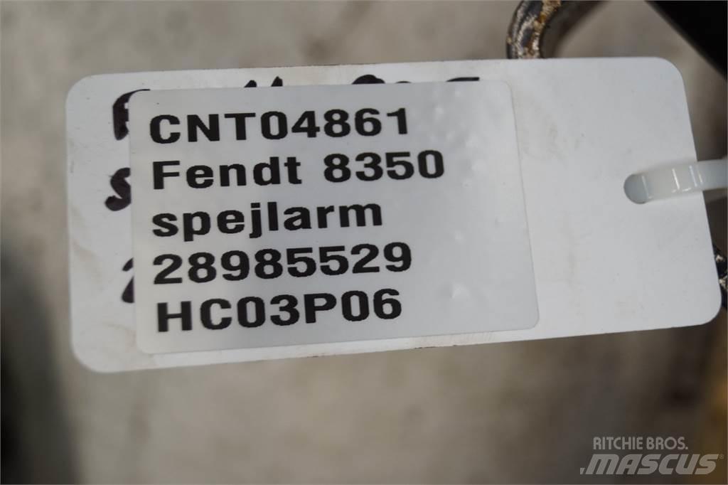 Fendt 8350 Cabine en interieur
