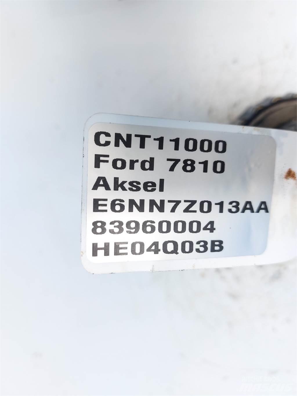 Ford 7810 Transmissie
