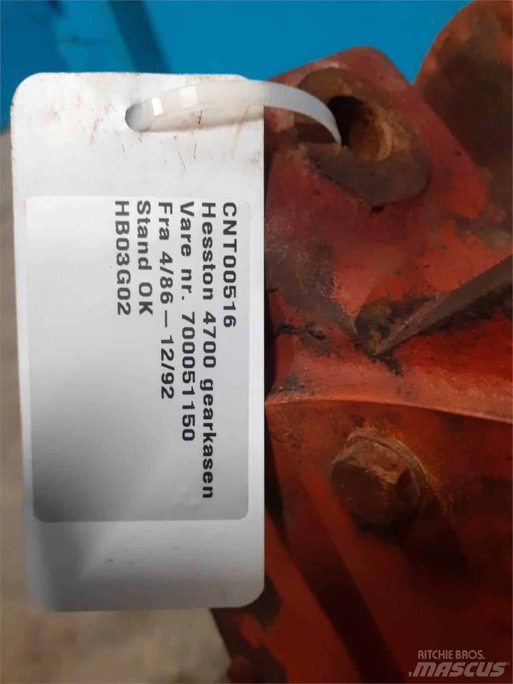 Hesston 4700 Transmissie