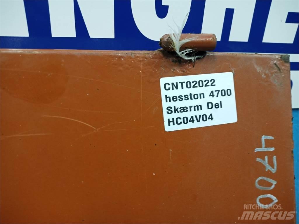 Hesston 4700 Puinbakken