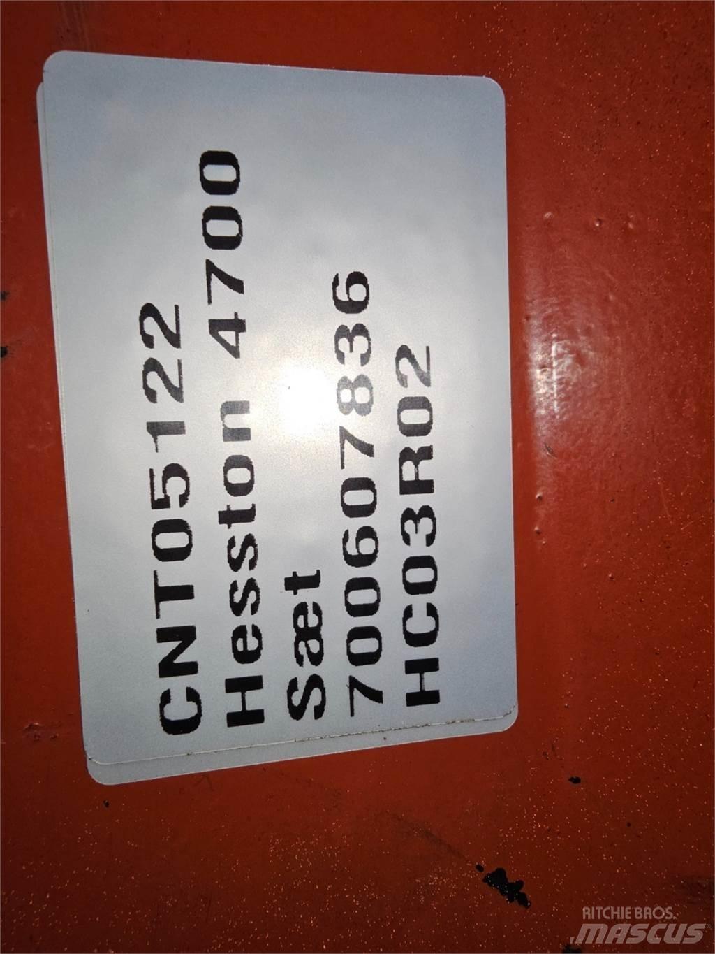 Hesston 4700 Overige hooi- en voedergewasmachines