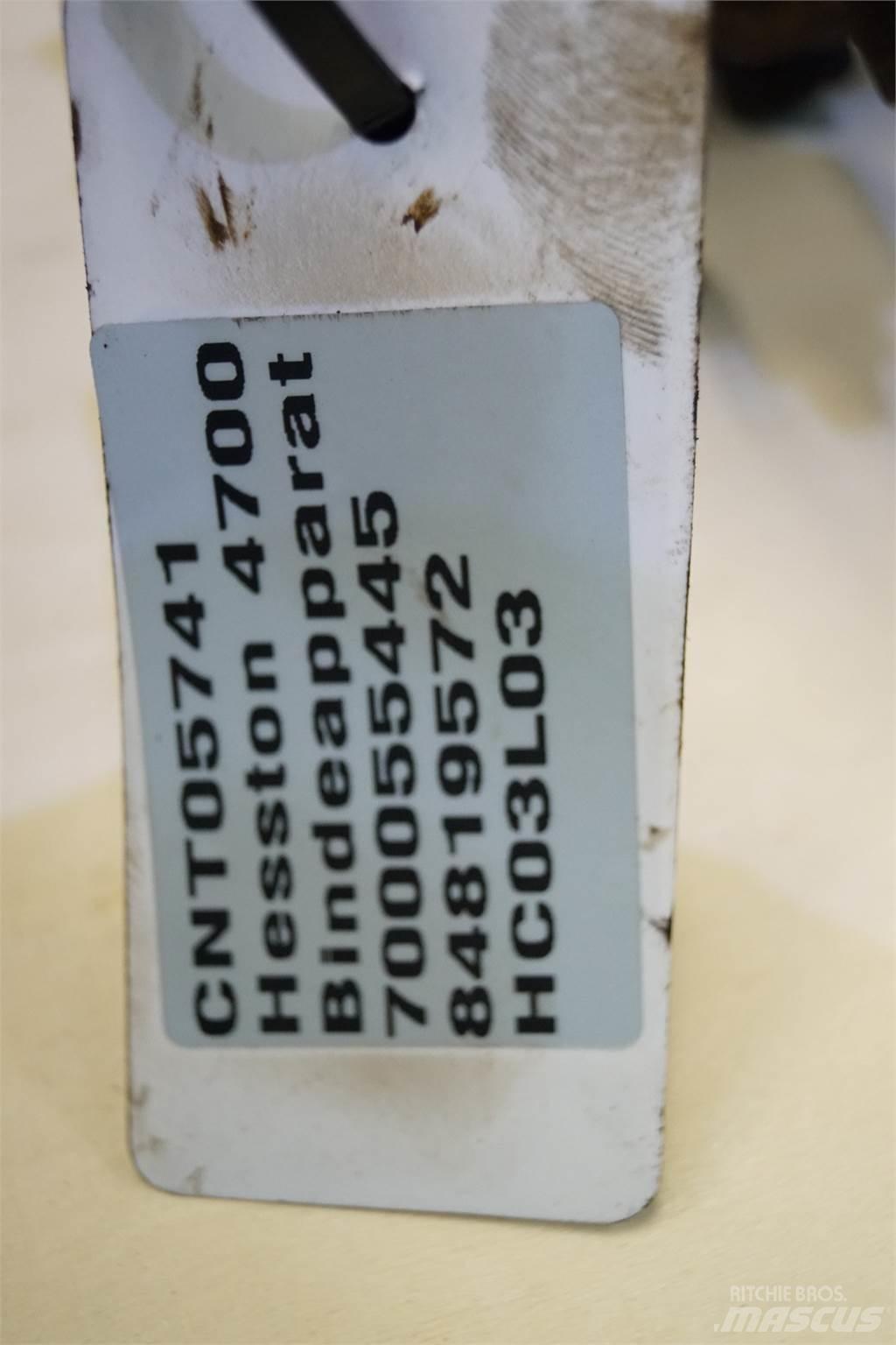 Hesston 4700 Overige hooi- en voedergewasmachines