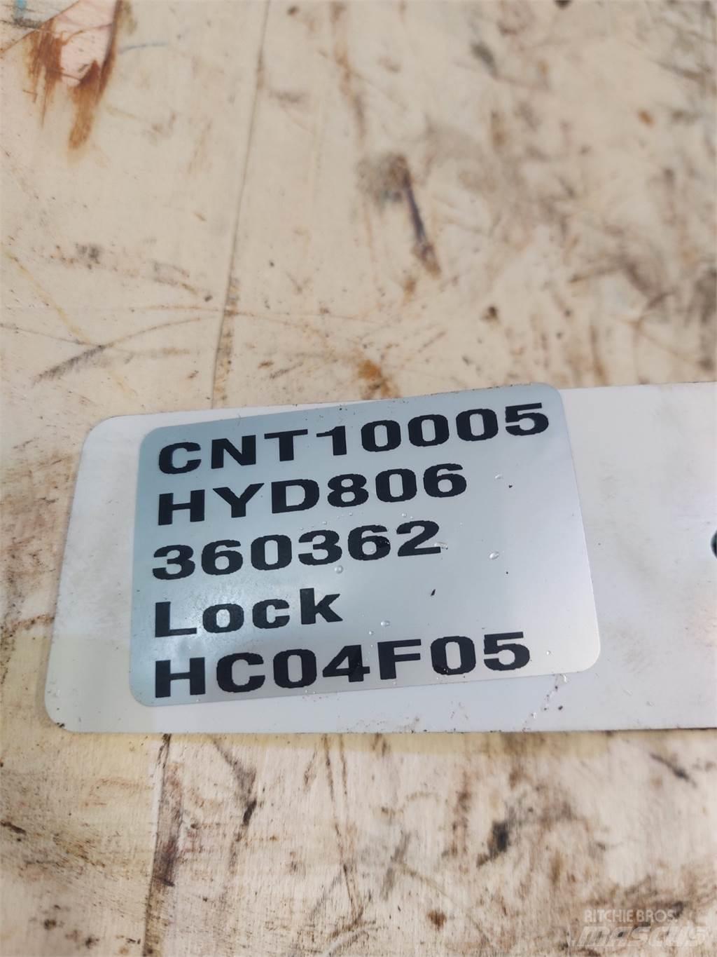 Hydrema 806 Kranen onderdelen en gereedschap