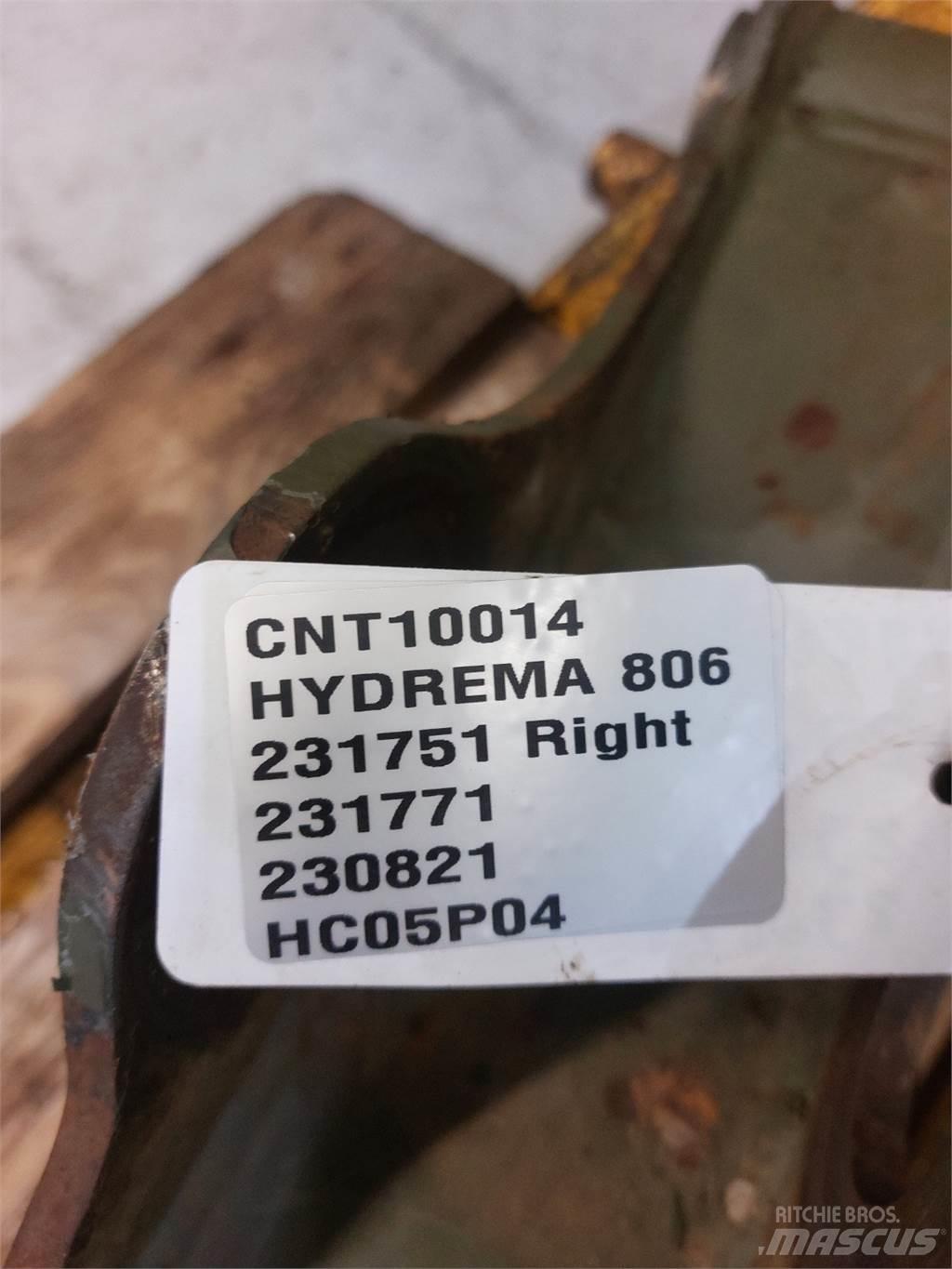 Hydrema 806 Overige componenten