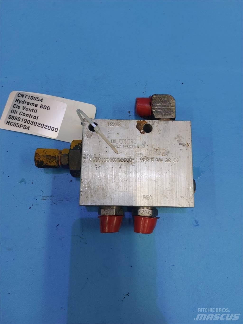Hydrema 806 Hydraulics