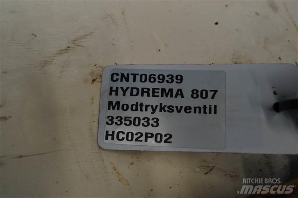 Hydrema 807 Hydraulics