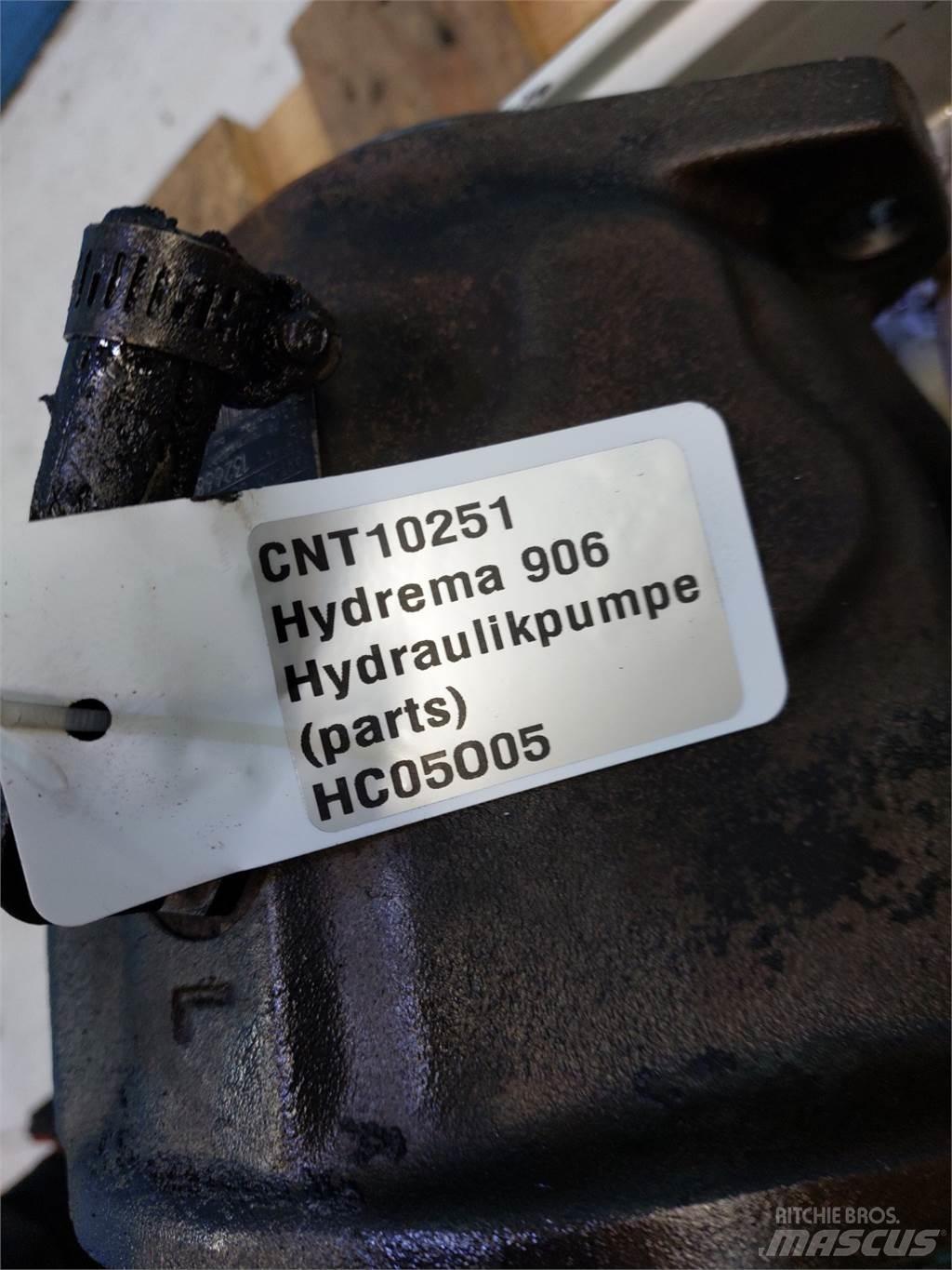 Hydrema 906B Hydraulics