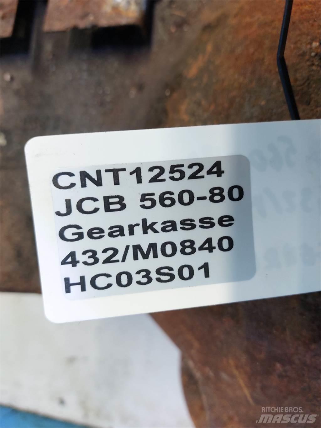 JCB 560-80 Transmissie