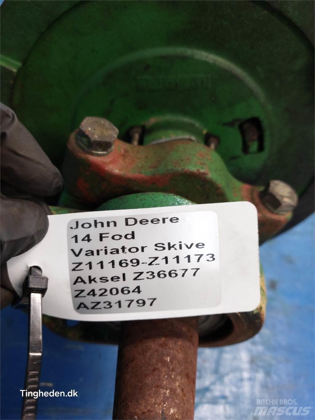 John Deere 1000 Accessoires voor maaidorsmachines