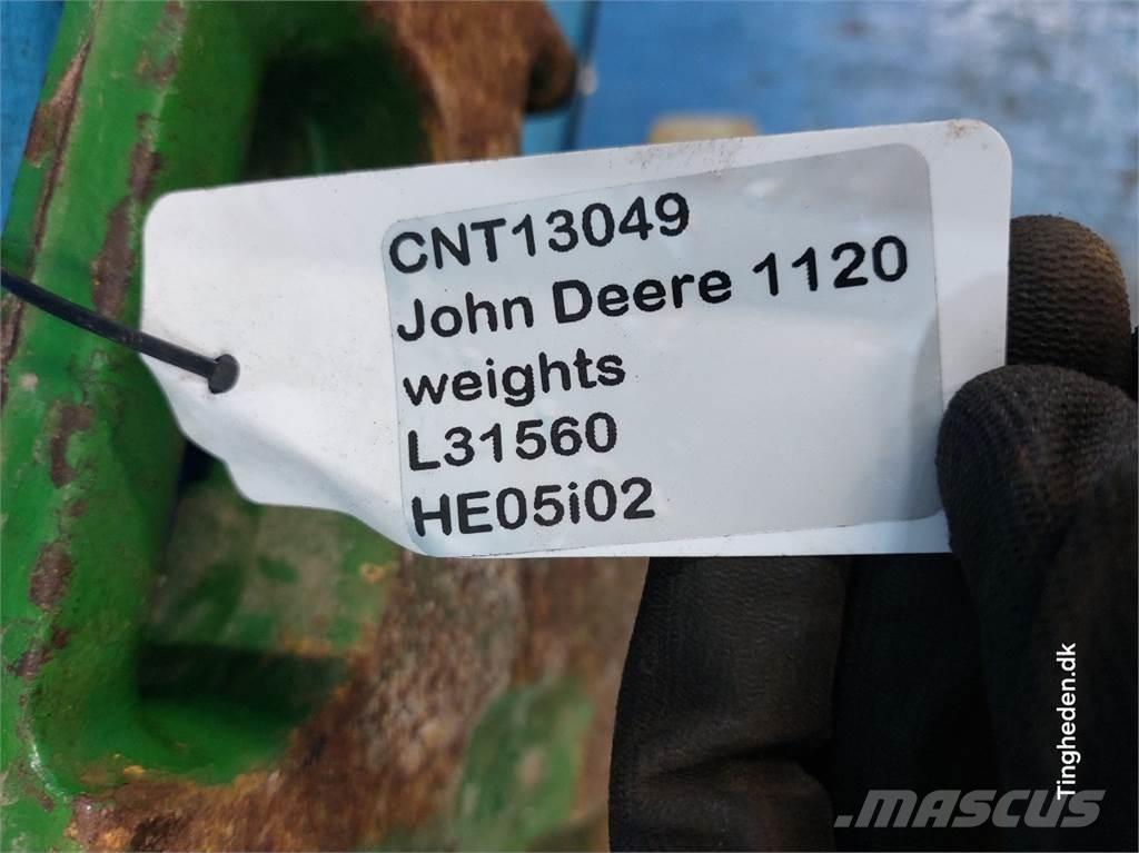 John Deere 1120 Frontgewichten