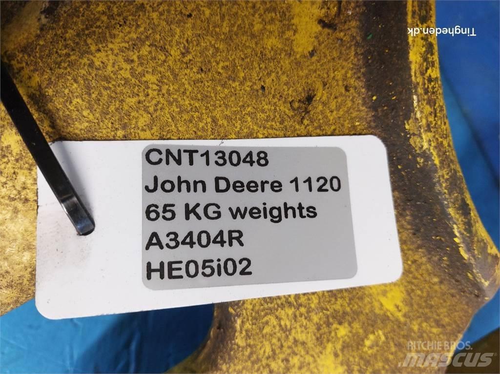 John Deere 1120 Frontgewichten