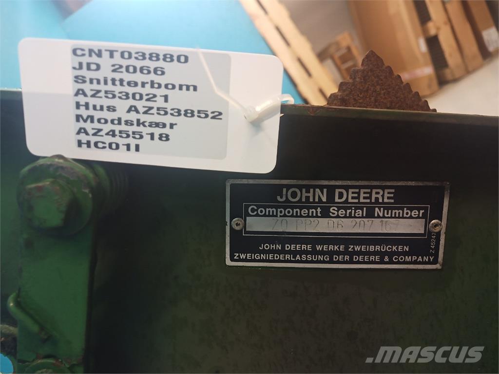 John Deere 2066 Accessoires voor maaidorsmachines