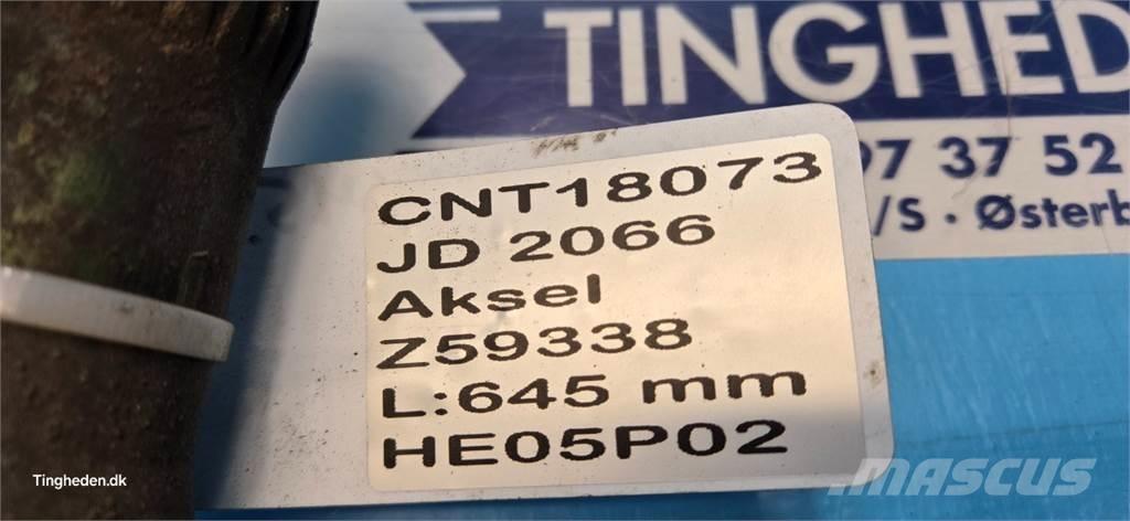 John Deere 2066 Transmissie