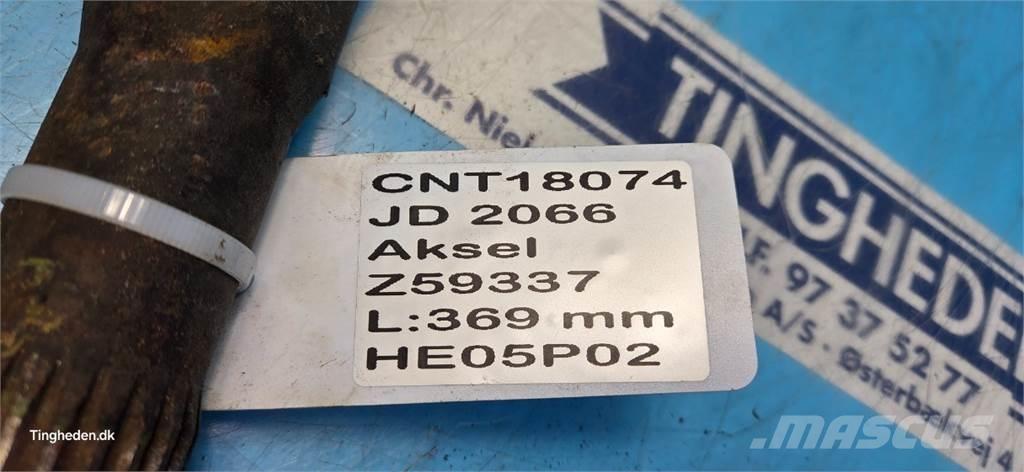 John Deere 2066 Transmissie