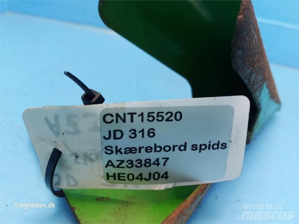 John Deere 316 Accessoires voor maaidorsmachines