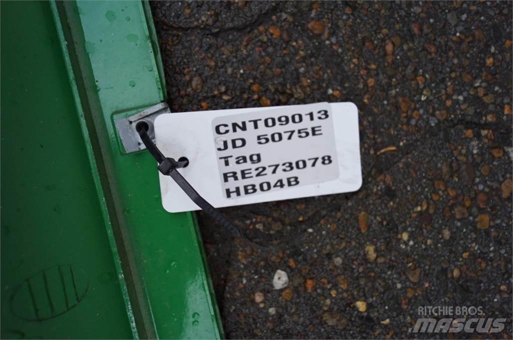 John Deere 5075E Cabine en interieur