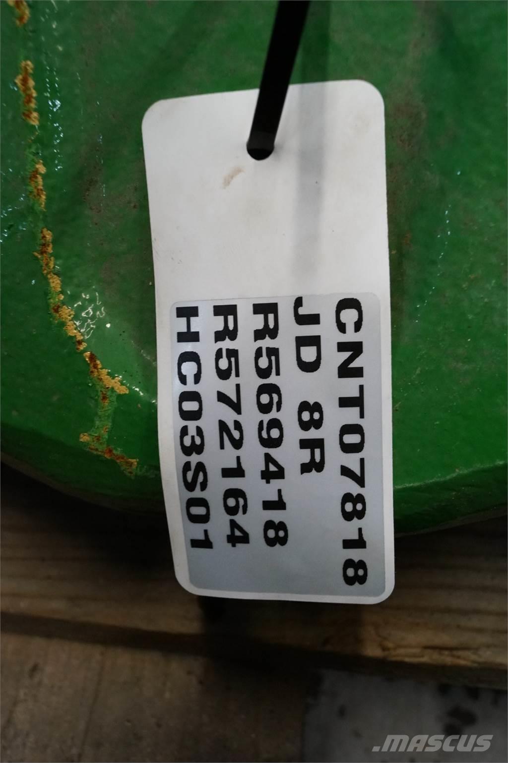 John Deere 8R Frontgewichten