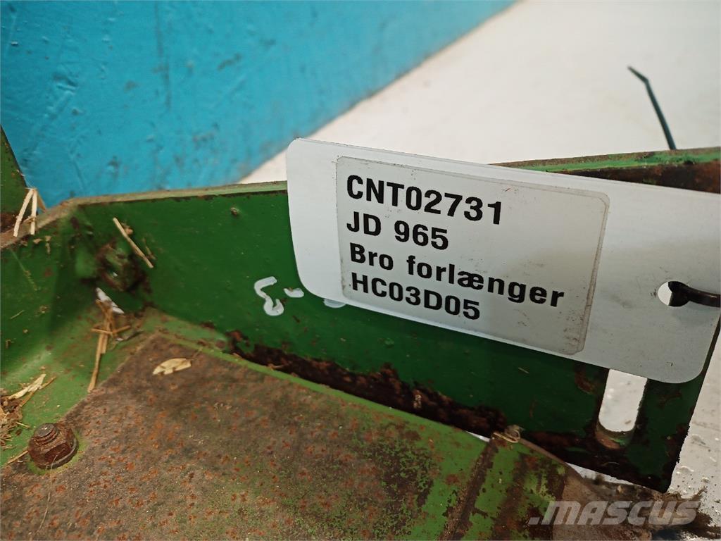 John Deere 965 Accessoires voor maaidorsmachines
