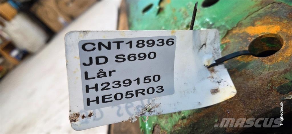 John Deere S690 Accessoires voor maaidorsmachines
