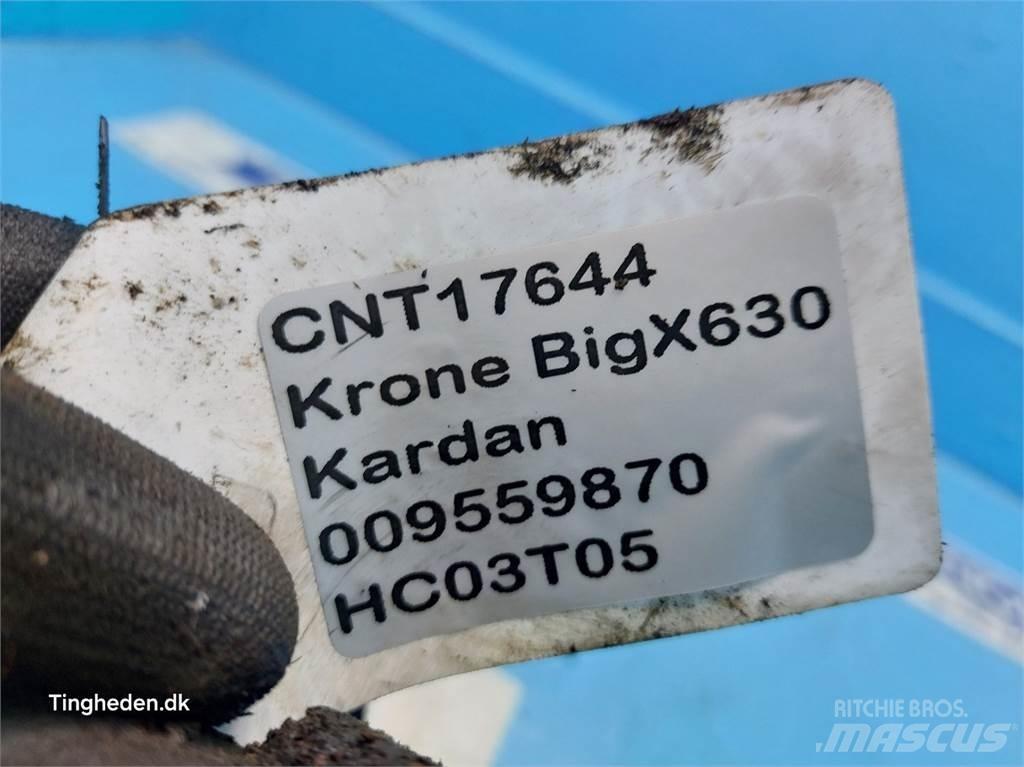 Krone Big X 630 Hooi en voedermachine accessoires