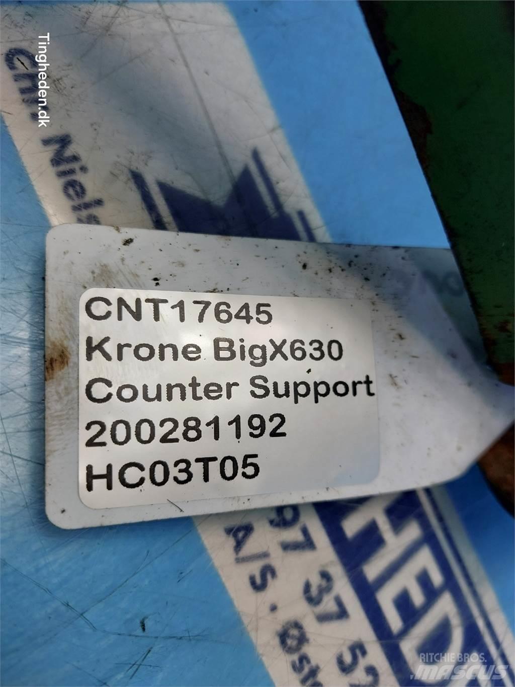 Krone Big X 630 Hooi en voedermachine accessoires