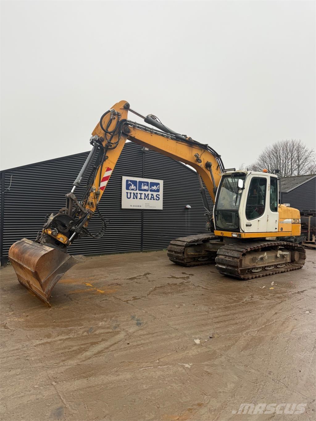 Liebherr 313 Rupsgraafmachines