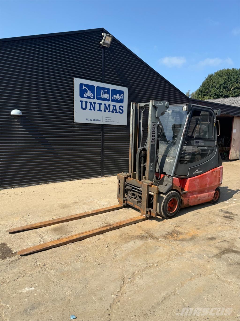 Linde E35 Elektrische heftrucks