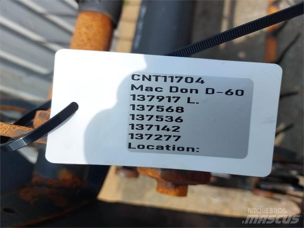 MacDon D60 Accessoires voor maaidorsmachines