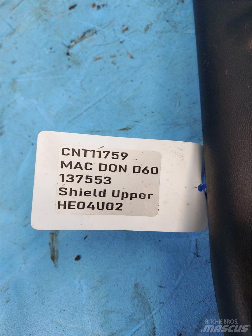 MacDon D60 Accessoires voor maaidorsmachines