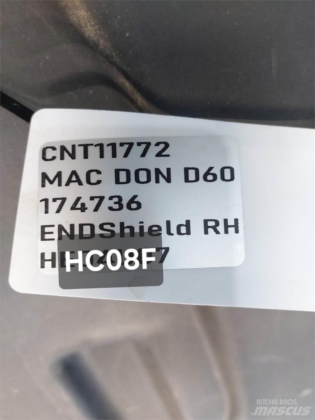MacDon D60 Accessoires voor maaidorsmachines