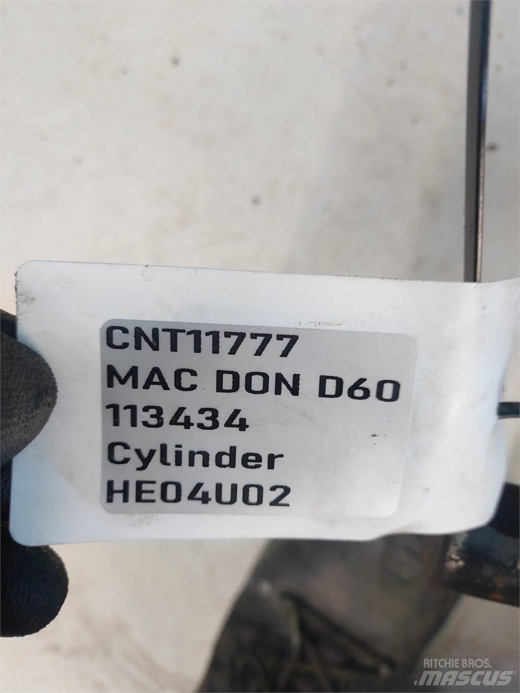 MacDon D60 Accessoires voor maaidorsmachines