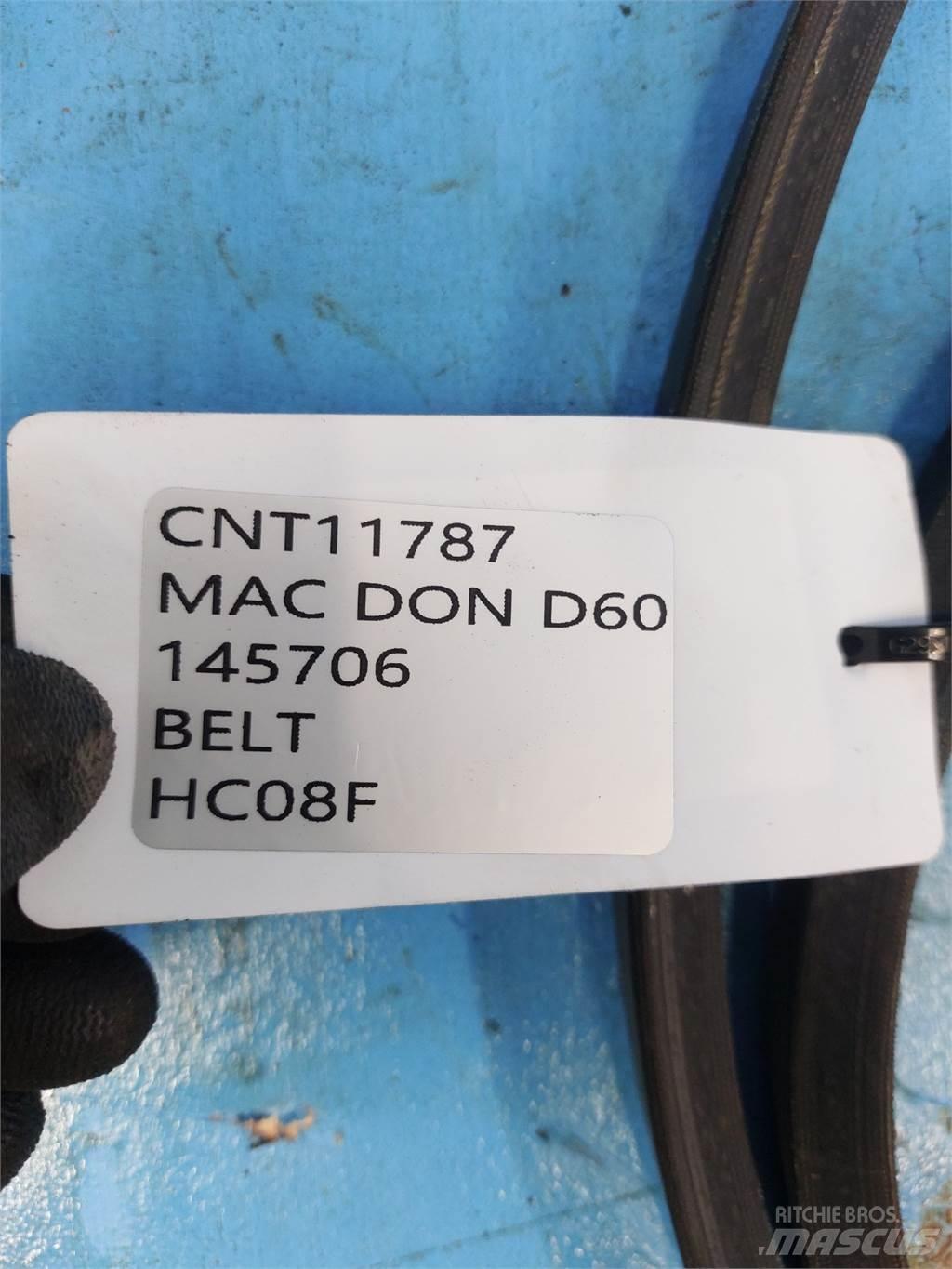 MacDon D60 Accessoires voor maaidorsmachines