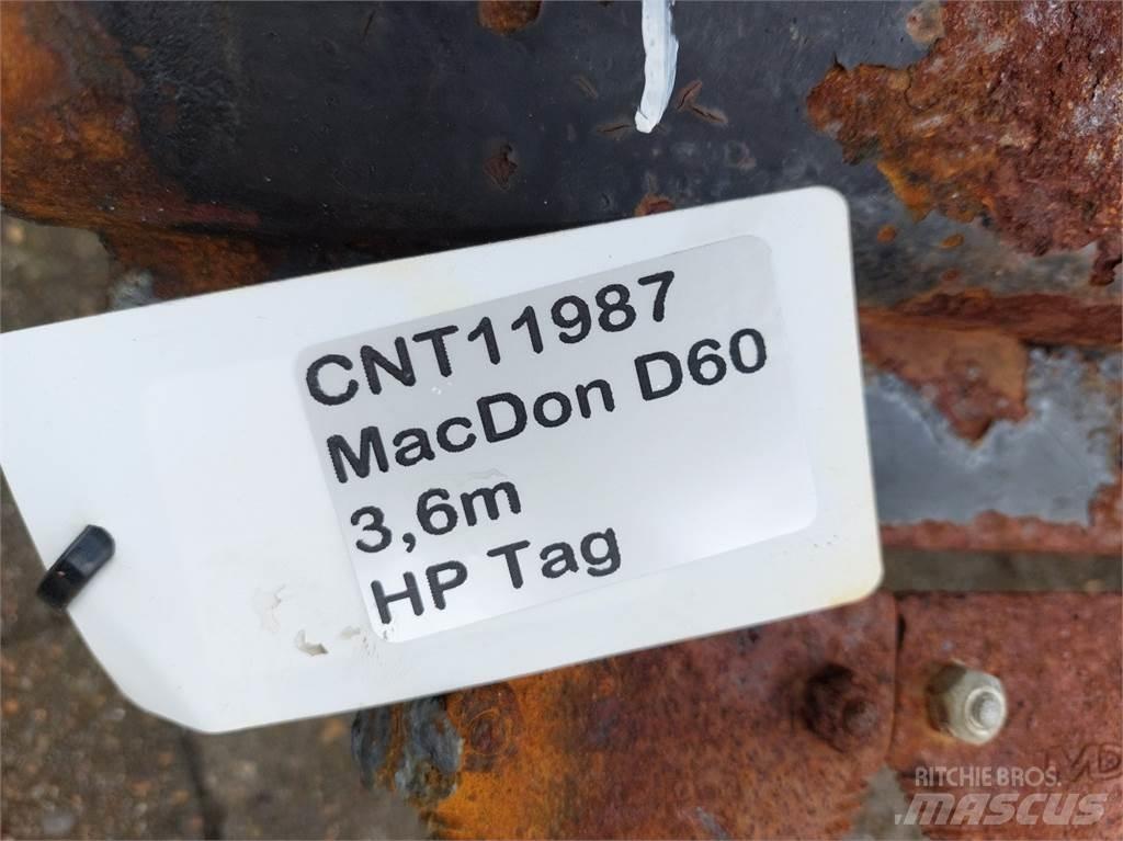 MacDon D60 Accessoires voor maaidorsmachines