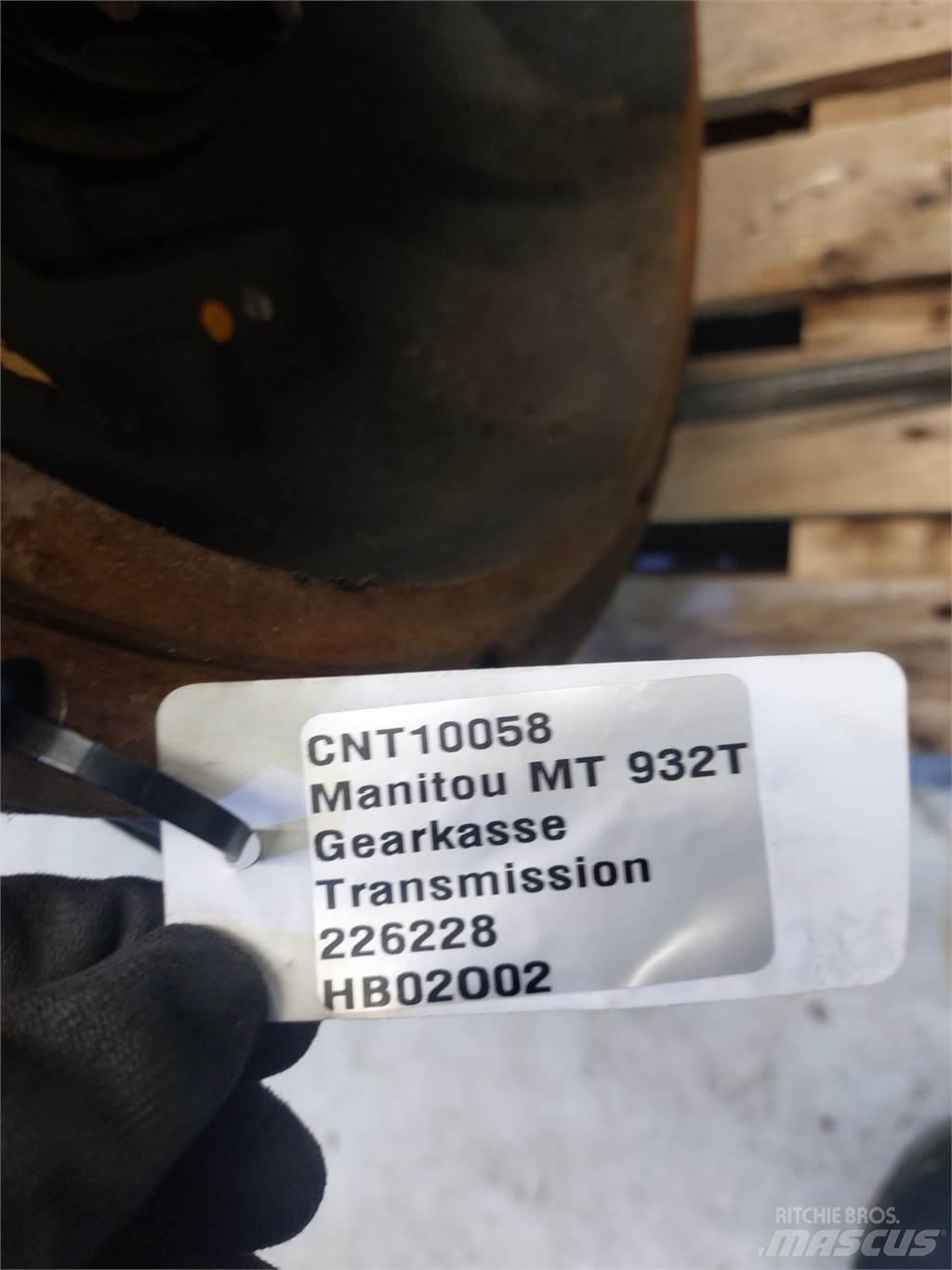 Manitou MT 932 Transmissie