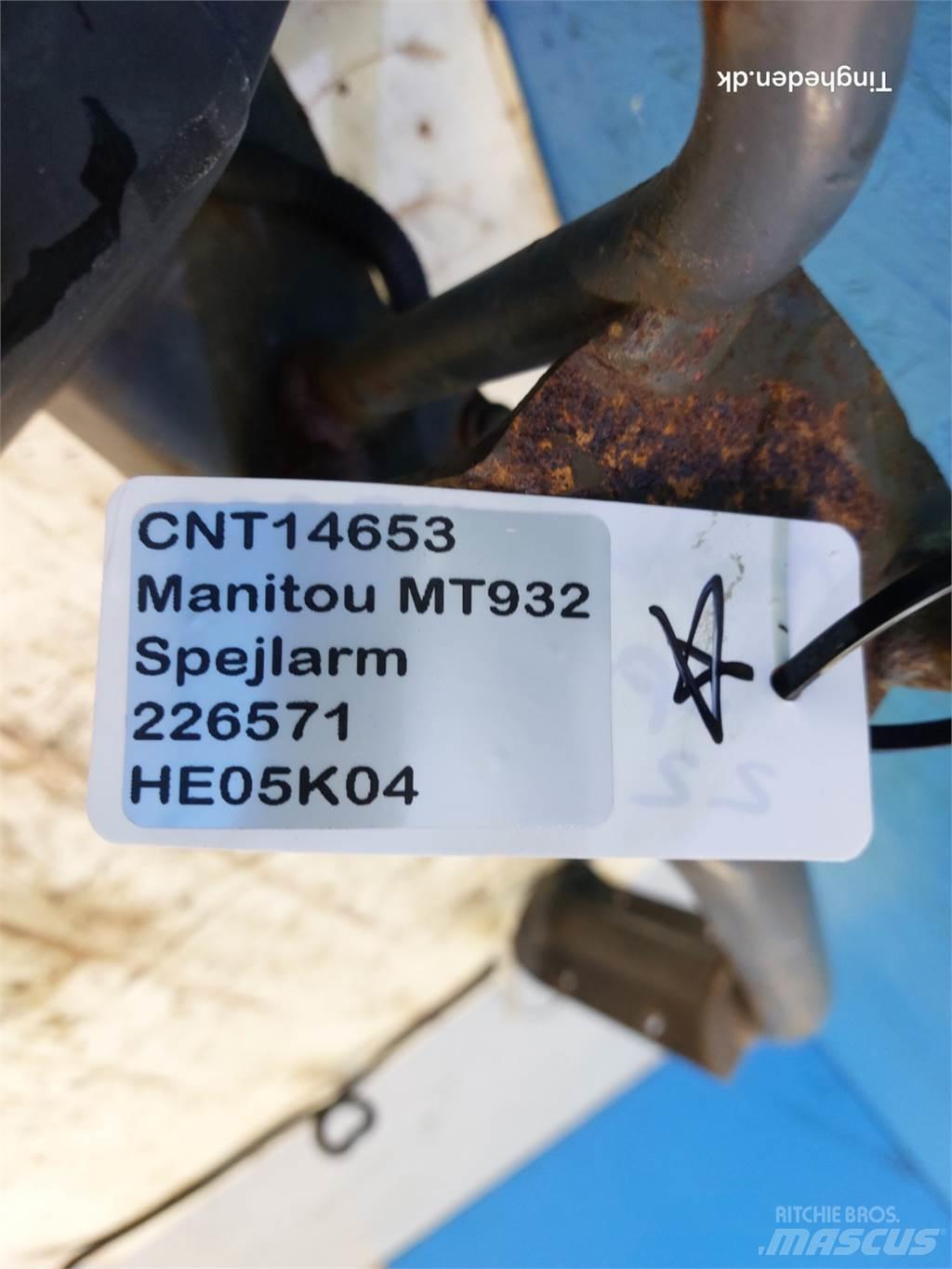 Manitou MT932 Puinbakken