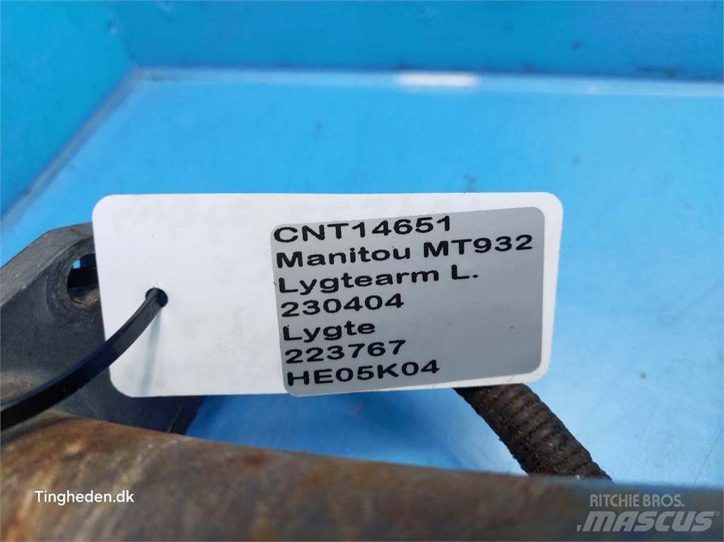 Manitou MT932 Puinbakken