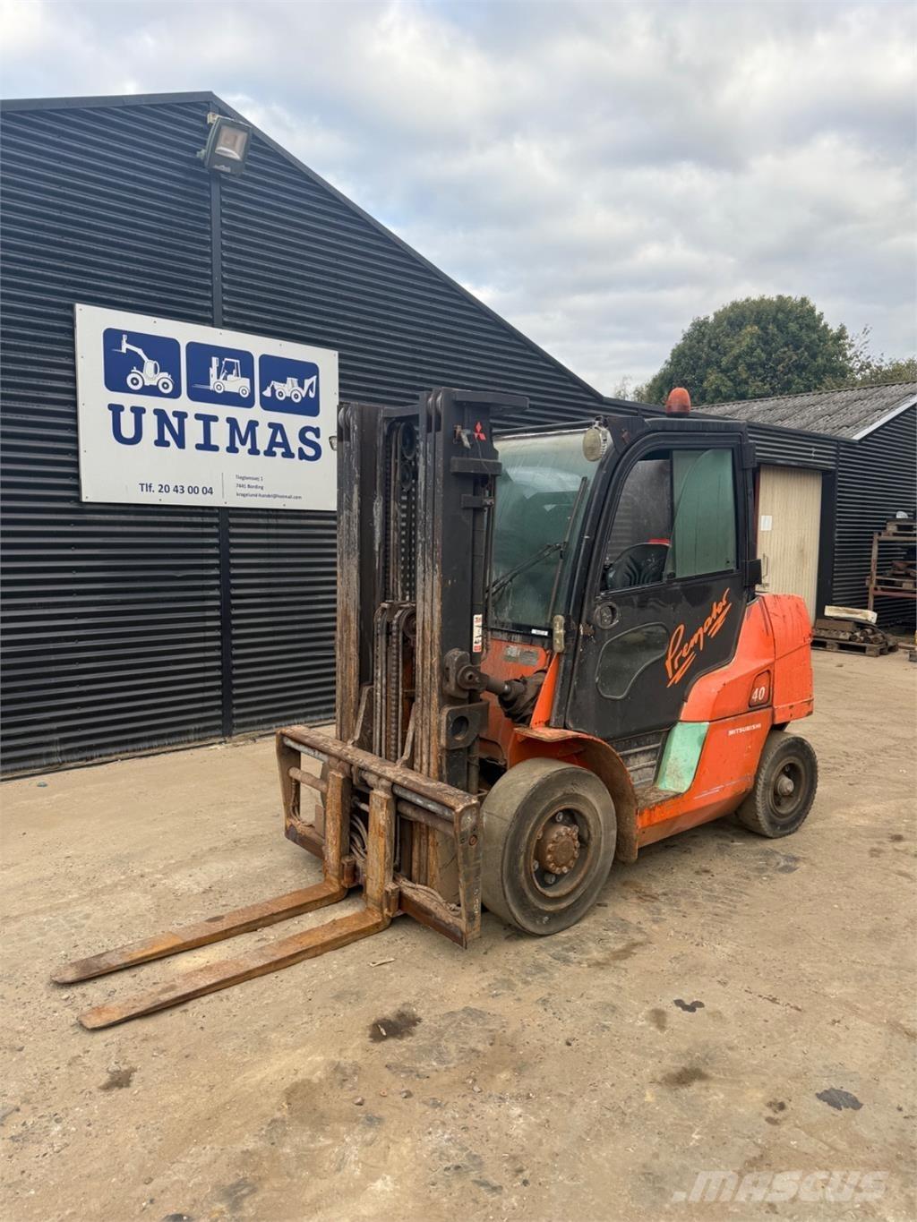 Mitsubishi FD40 Diesel heftrucks