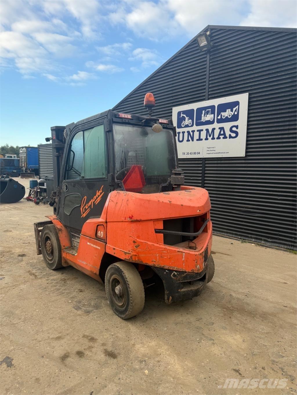 Mitsubishi FD40 Diesel heftrucks