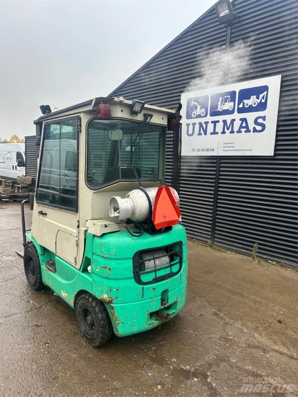 Mitsubishi FG15 LPG heftrucks