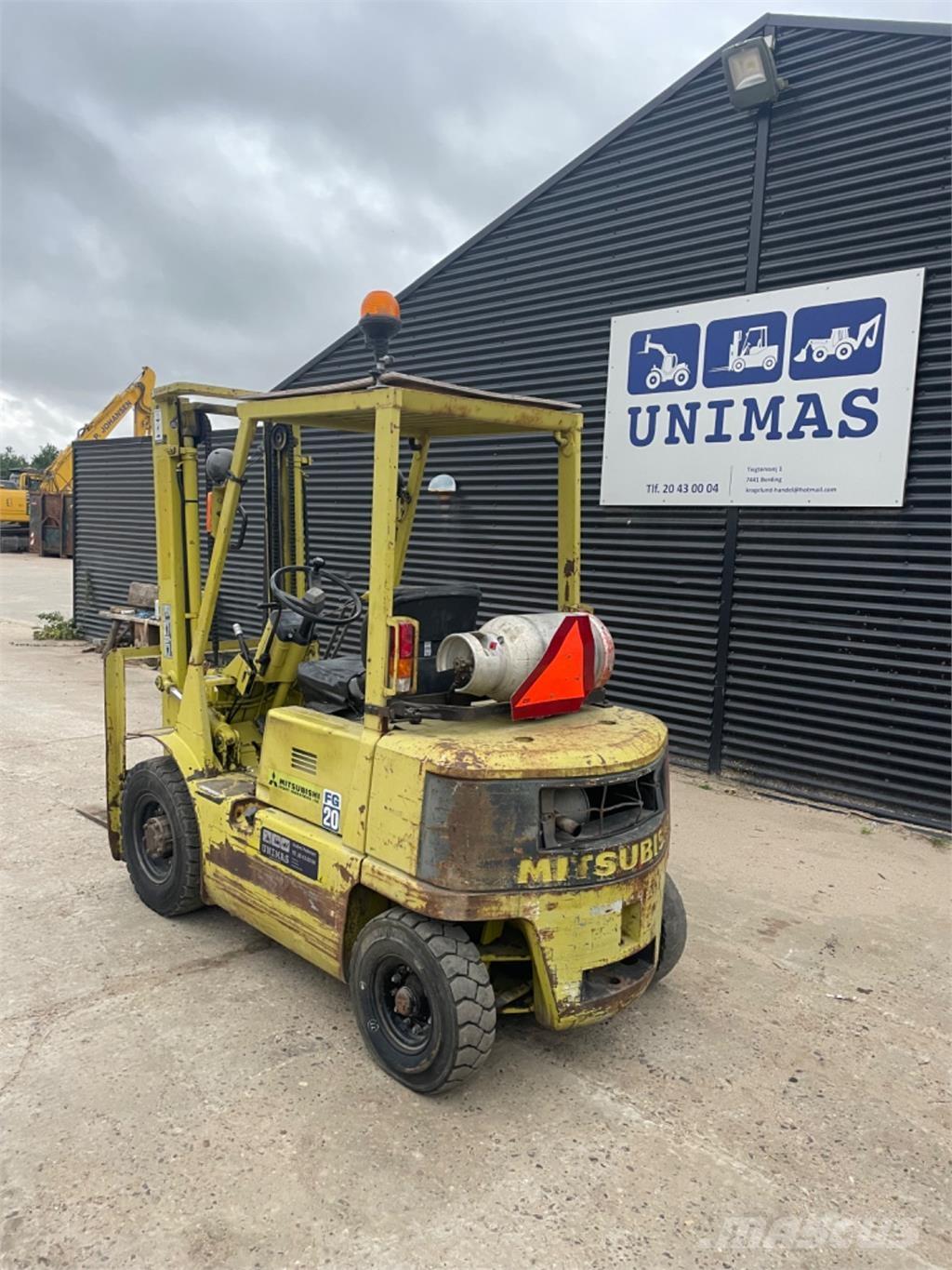 Mitsubishi FG20 LPG heftrucks