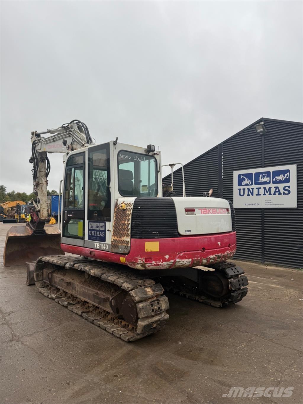 Takeuchi TB1140 Rupsgraafmachines