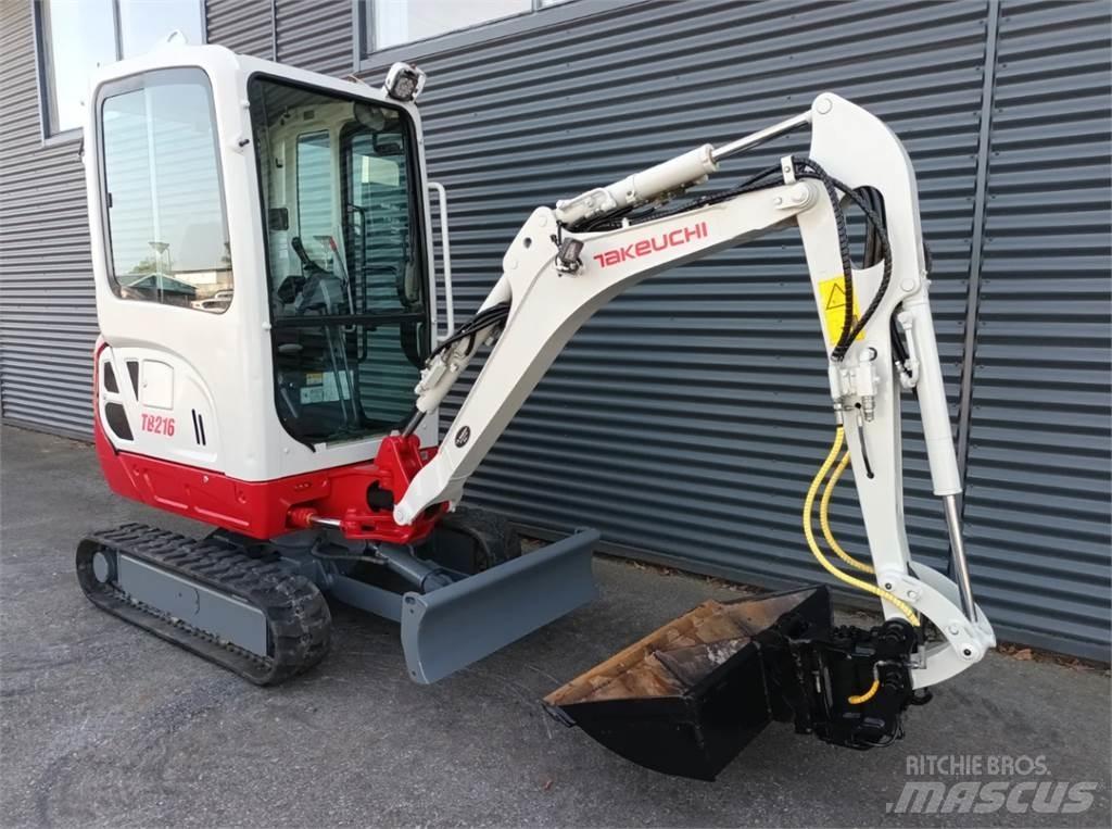 Takeuchi tb216 Minigraafmachines < 7t