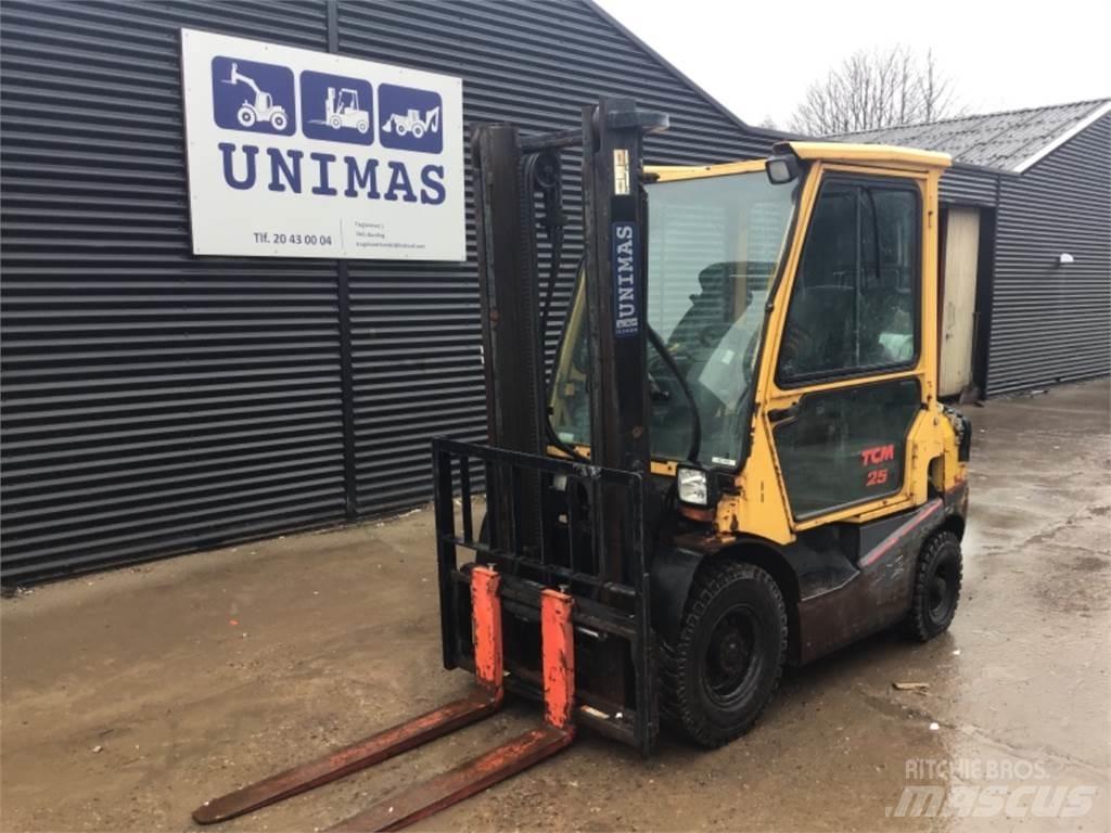 TCM FG25 LPG heftrucks